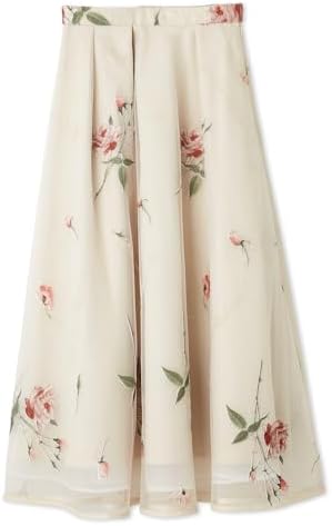 Amazon.co.jp: [セルフォード] J.REDOUTE Rosa刺繍チュールスカート